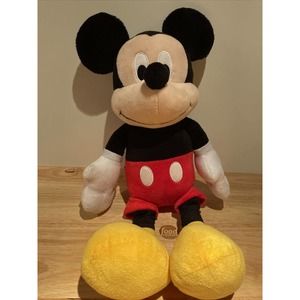 Disney Plush Doll Mickey Mouse Stuffed Animal Toy 18 IN